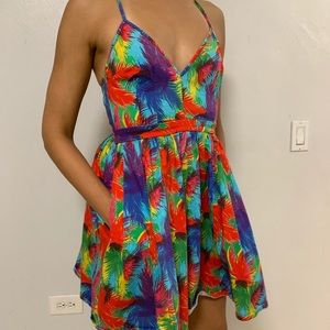 Tropical dress from Zara Trafaluc Collection
